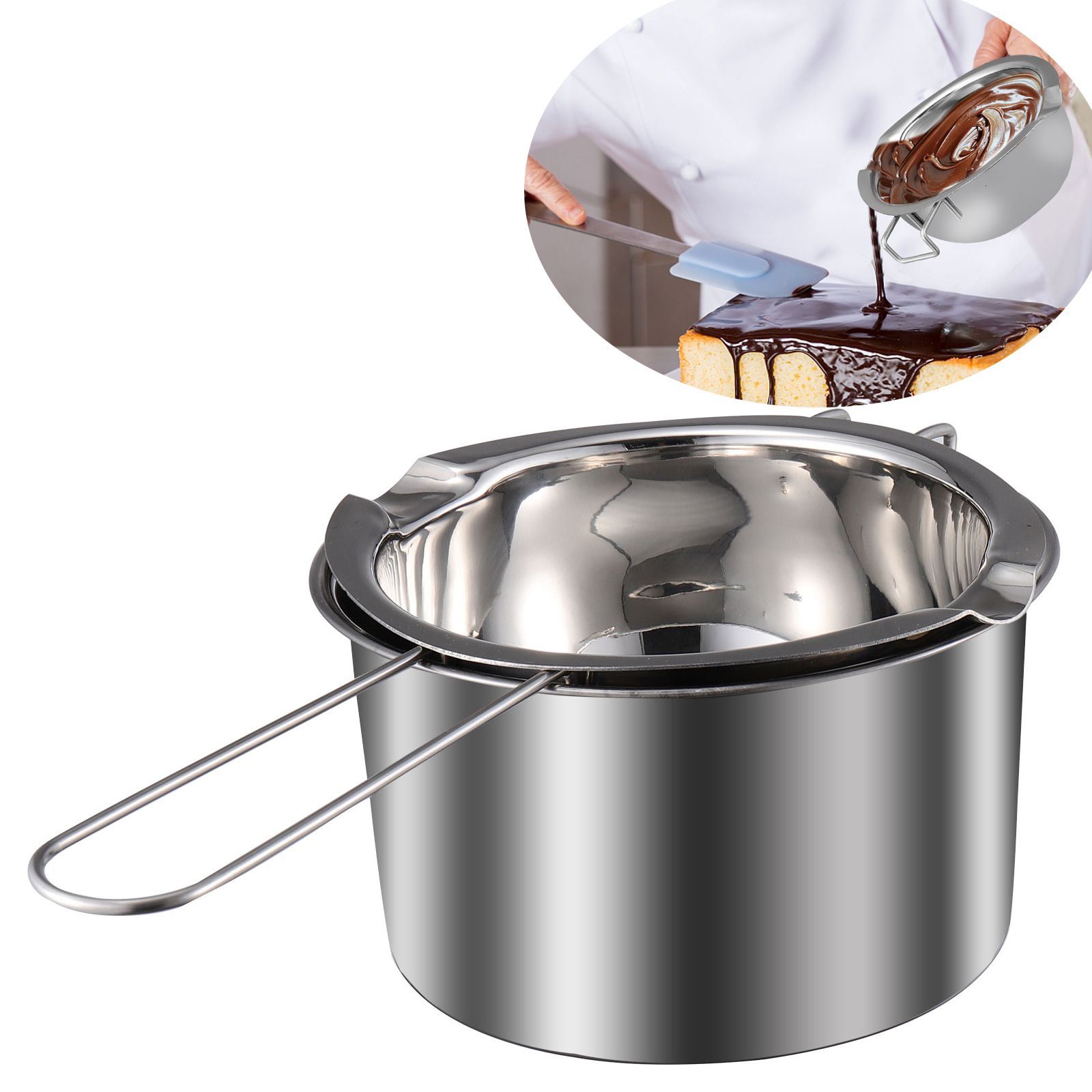 Milk Pot Double Boiler Pot Wax Melting Pot Cheese Melting Pot Chocolate  Melting Pot Stainless Steel Chocolate Pot Nice Chic Fine Safe 230605 From  Wai09, $10.71